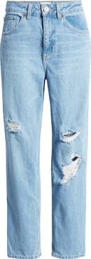 BDG Urban Outfitters Destroyed High Waist Mom Jeans