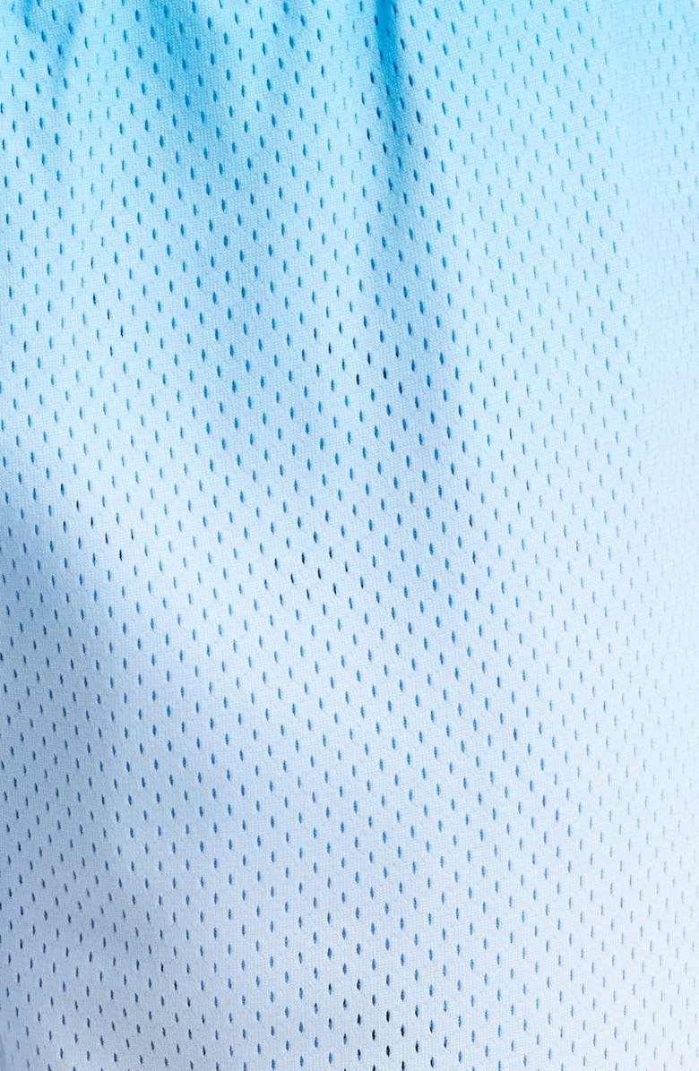 OVERTIME Classic Gradient Mesh Basketball Shorts, Alternate, color, Blue