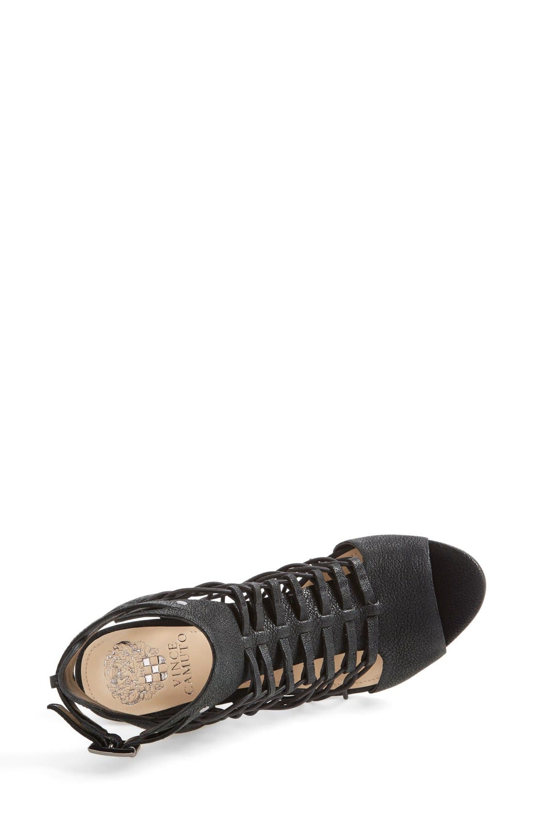 Vince Camuto 'Evel' Leather Sandal, Alternate, color, 