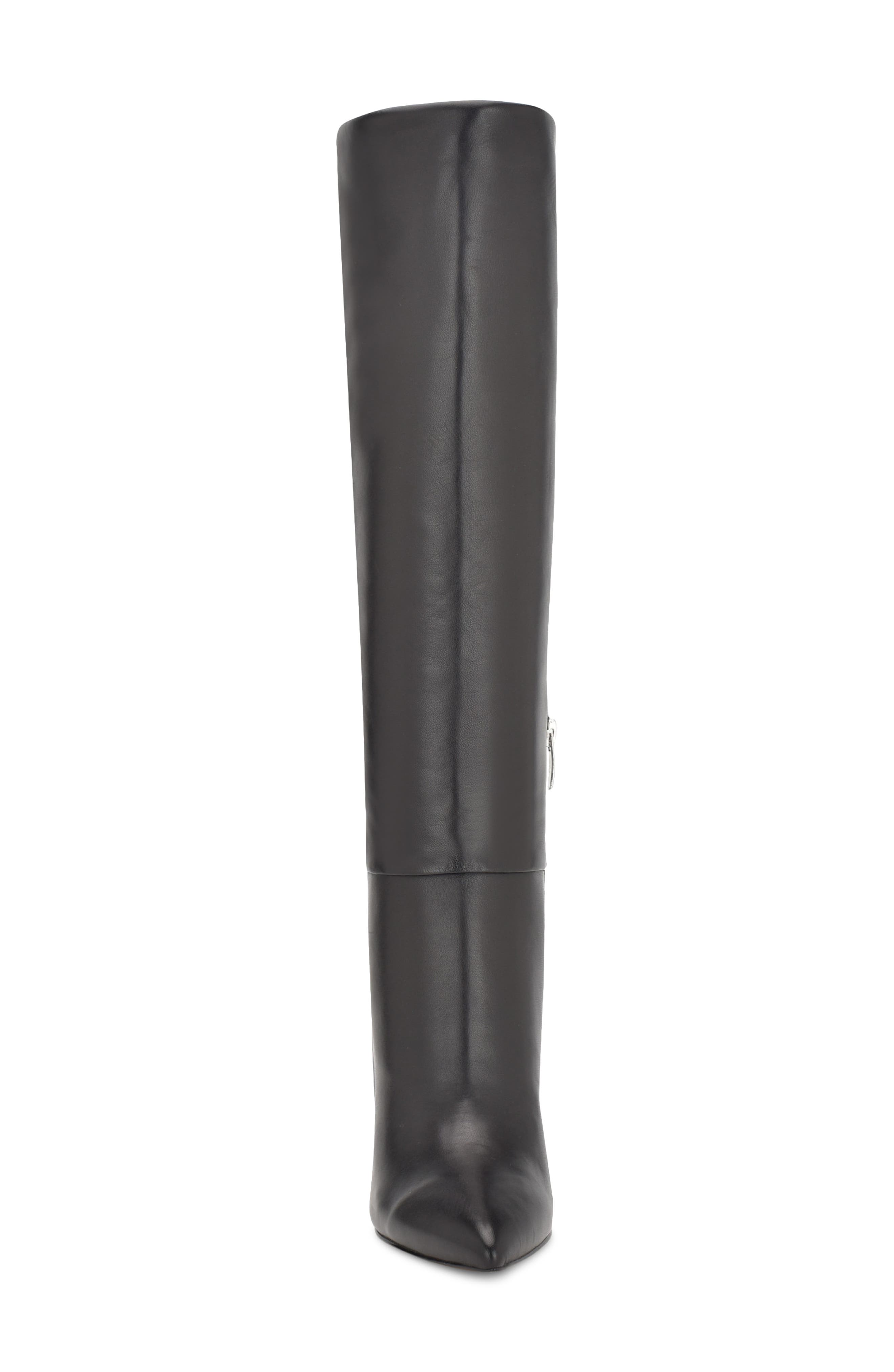 Nine West Richy Pointed Toe Knee High Boot, Alternate, color, Black 004