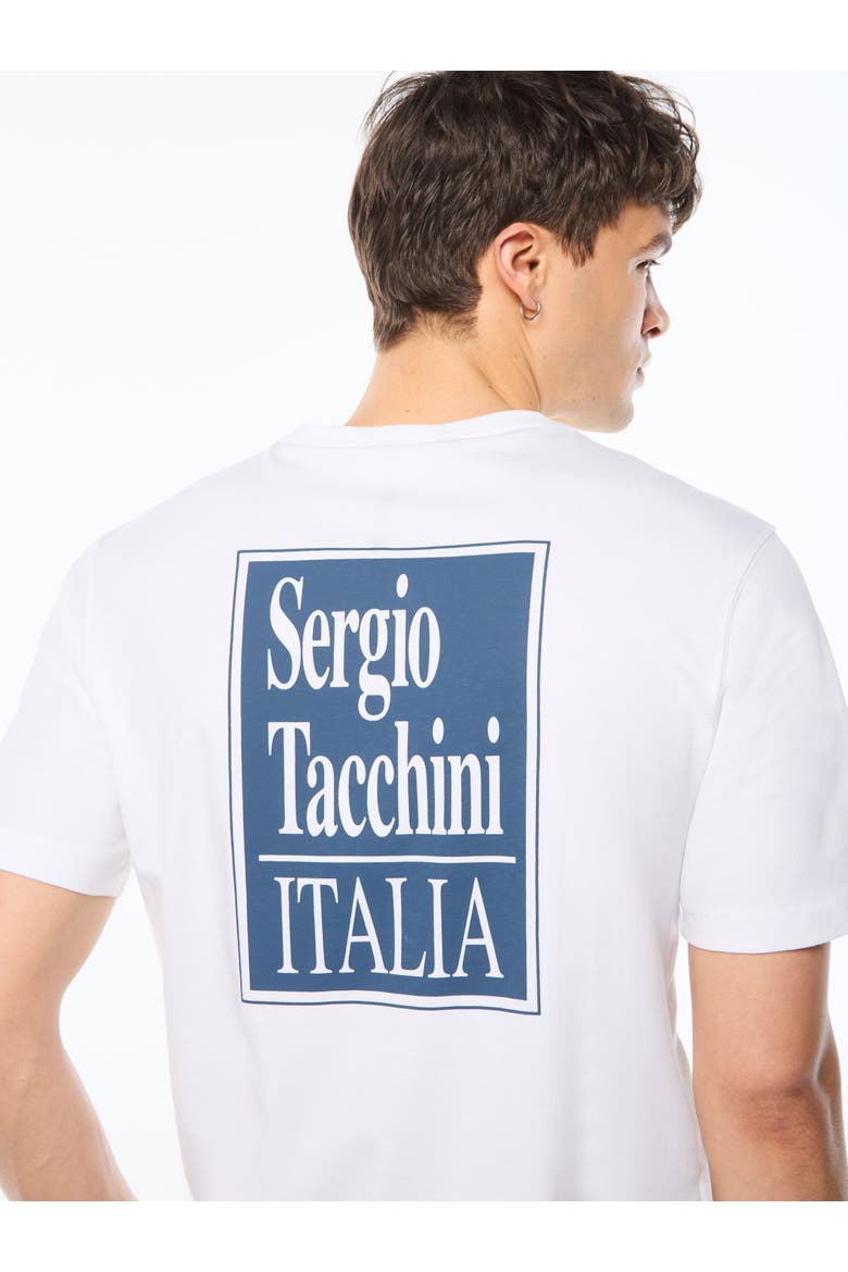 Italia T-Shirt, Alternate, color, BRILLIANT WHITE