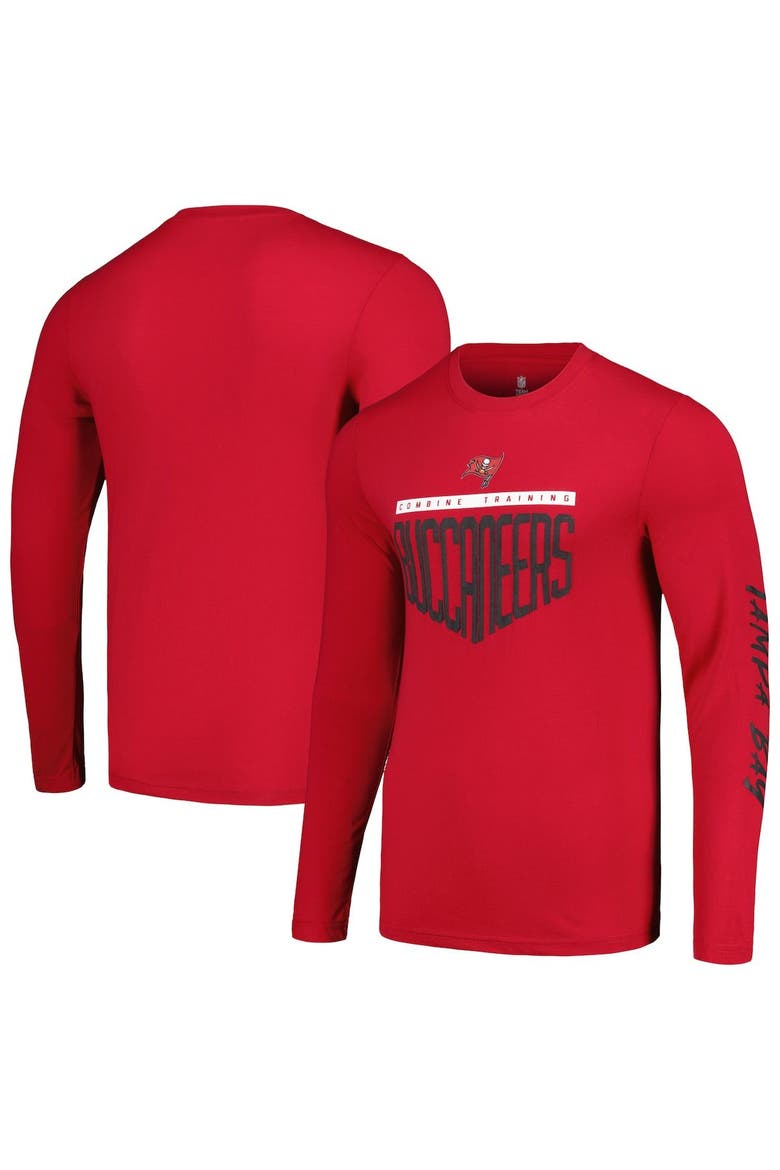 Men's Red Tampa Bay Buccaneers Impact Long Sleeve T-Shirt, Main, color, Red