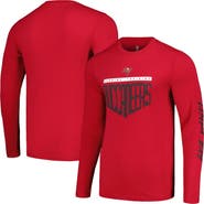Outerstuff Men's Red Tampa Bay Buccaneers Impact Long Sleeve T-Shirt