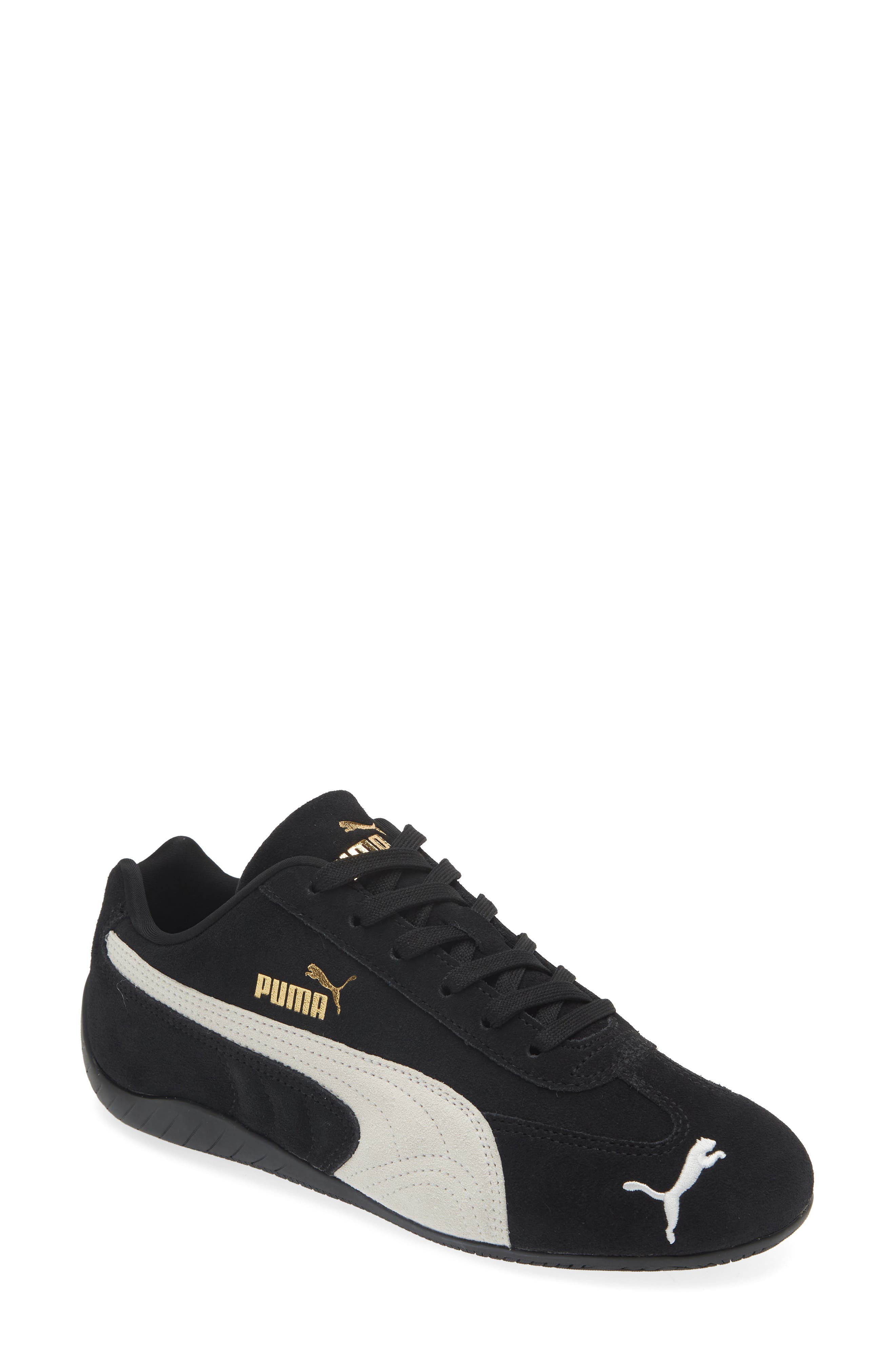 PUMA Speedcat OG Sneaker, Main, color, Puma Black-Puma White