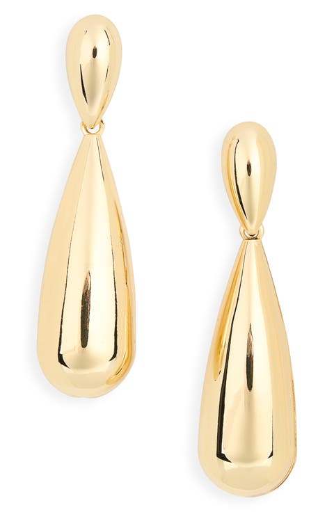 Tear Statement Drop Earrings
