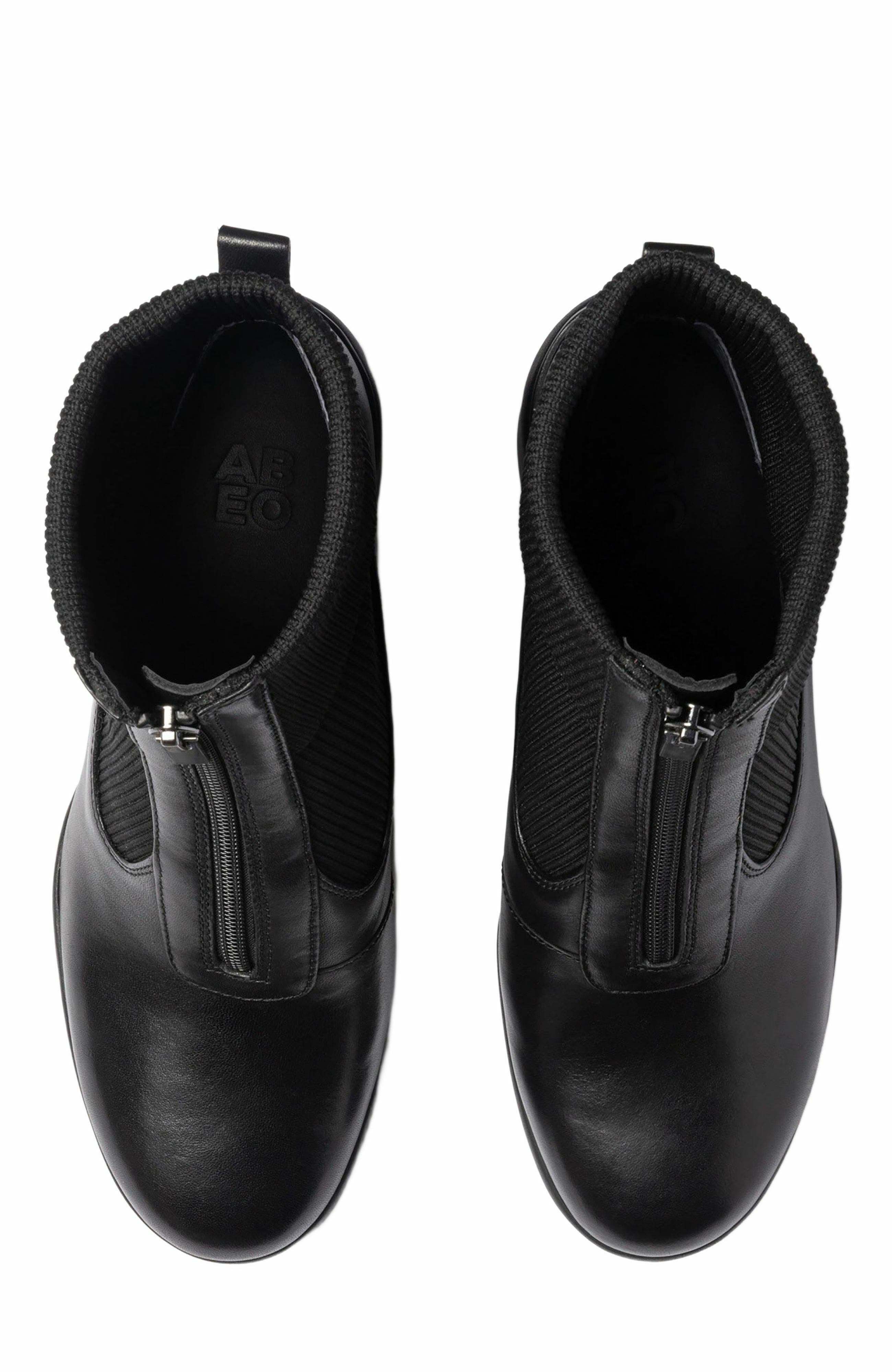 ABEO Metropolis Zip Boot, Alternate, color, Black - Regular