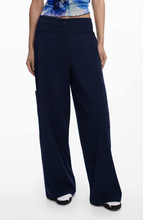 Desigual Wide Leg Cargo Pants