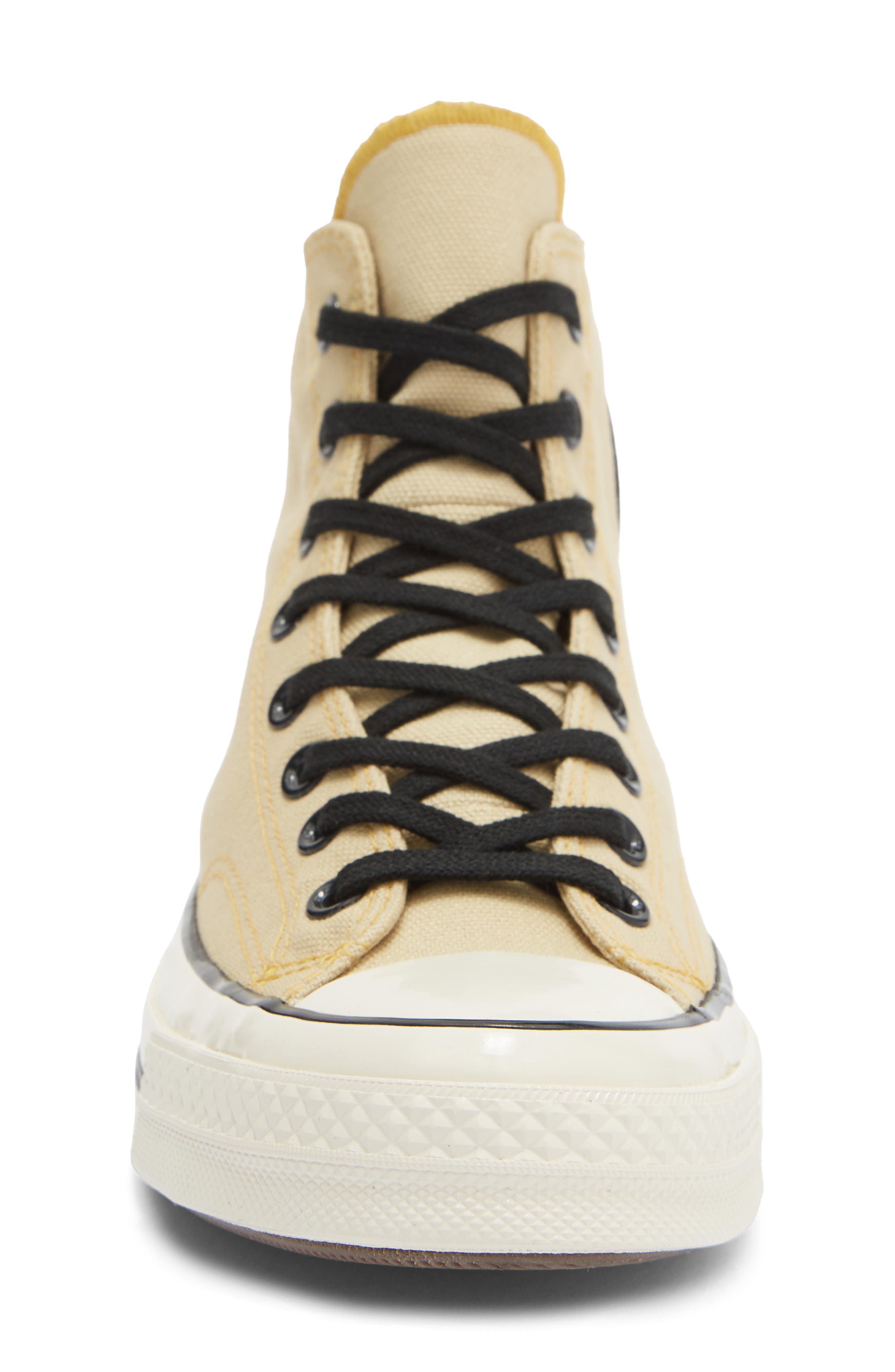 Chuck Taylor 70 Gore-Tex® Waterproof High Top Sneaker, Alternate, color, LAST STRAW/ SUNNY ANGLE