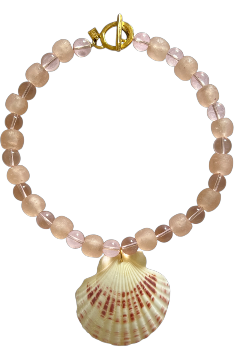 sccollection Blush Necklace, Main, color, Pink And White