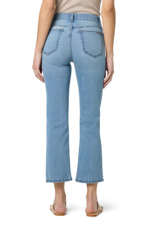 Joe's High Waist Crop Bootcut Jeans In Blue