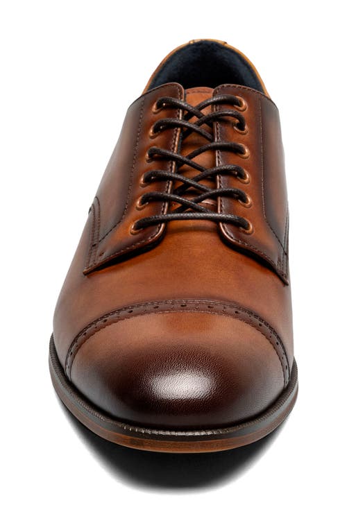 Stacy Adams William Cap Toe Oxford In Tan