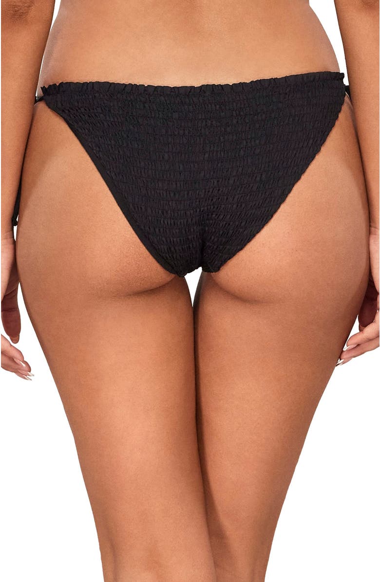 Swim Systems Kali Tie Side Bikini Swim Bottoms, Alternate, color, Black