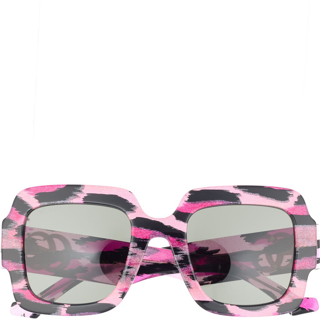 Gucci 50mm Square Sunglasses In Multi