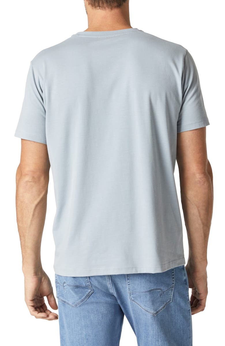Mavi Jeans Organic Cotton & Modal T-Shirt, Alternate, color, Aluminum