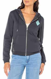 Roxy Evening Hike Fleece Zip Hoodie