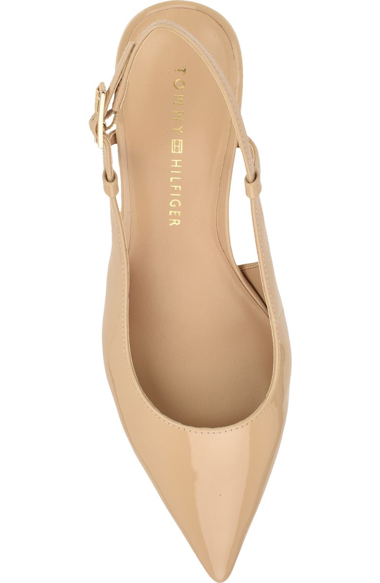 Tommy Hilfiger Cerizza Slingback Pointed Toe Pump, Alternate, color, Beige