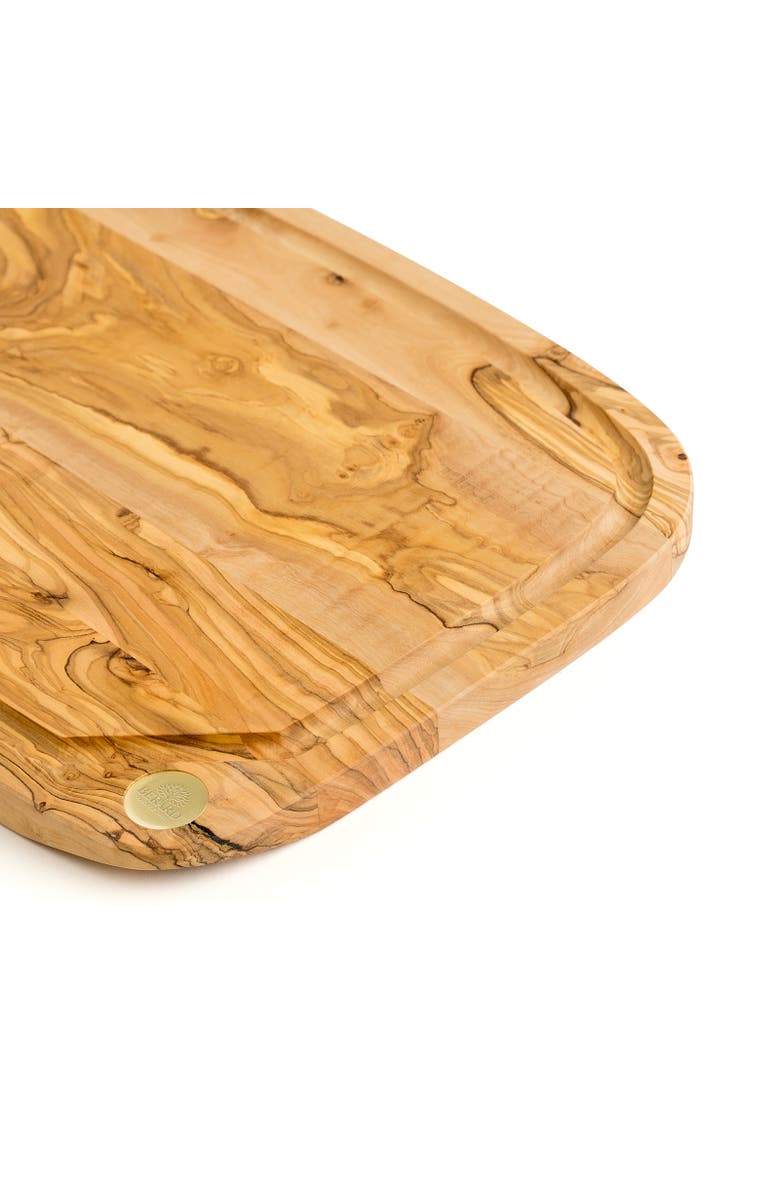 Berard Nerro Olivewood Chopping Board, 15.75 x 11.42 x 0.71 Inch, Alternate, color, Brown
