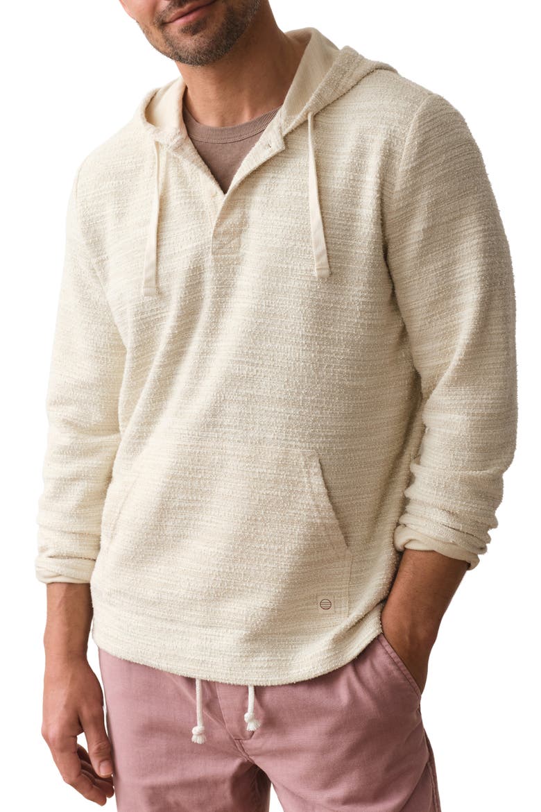 Portola Cotton Blend Beach Hoodie, Main, color, SAND