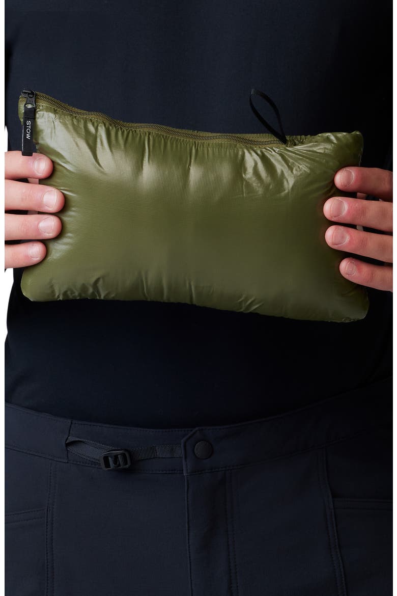 Ghost Whisperer Packable 800-Fill-Power Down Jacket, Alternate, color, COMBAT GREEN