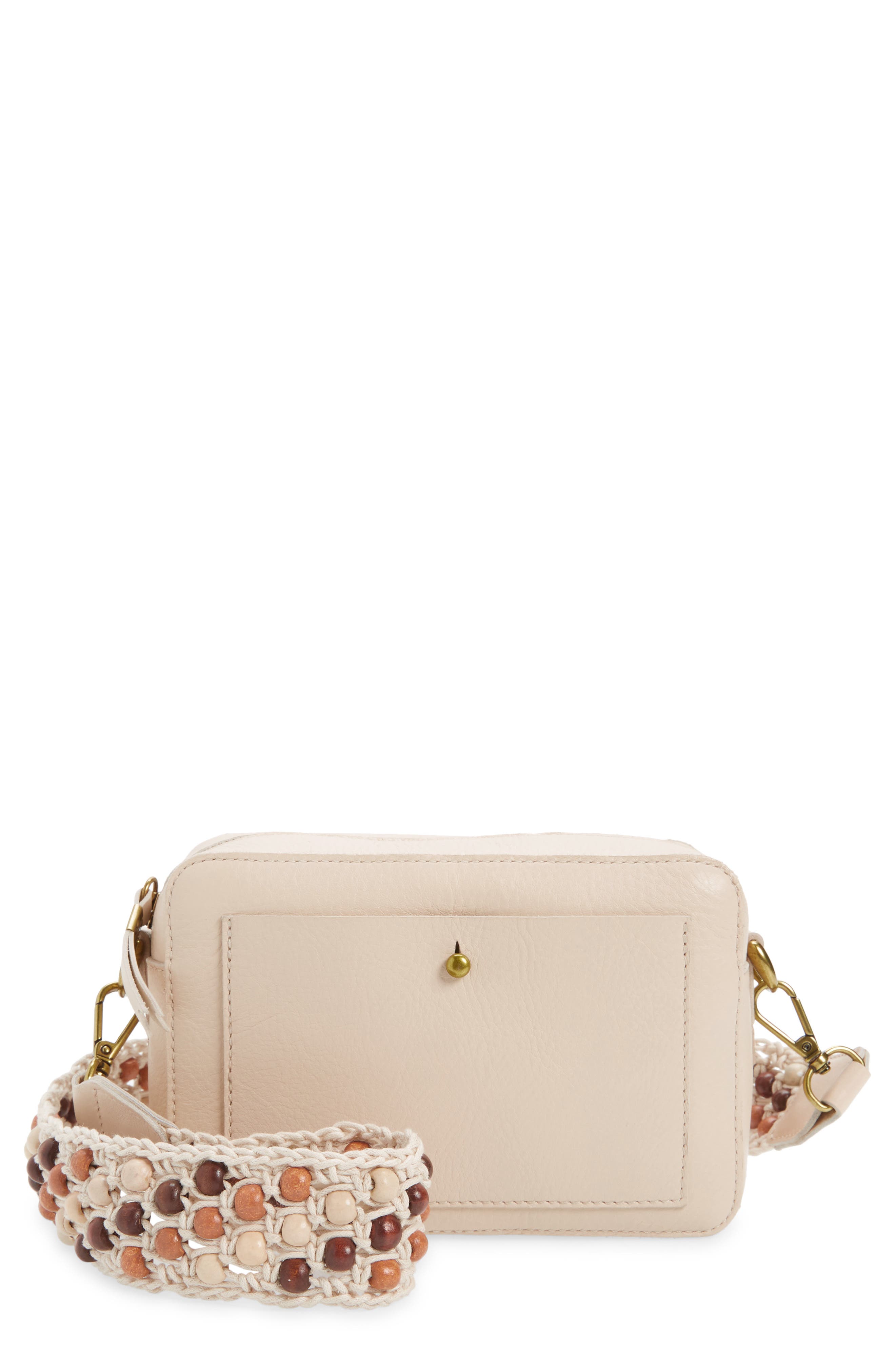 Madewell The Transport Camera Bag: Beaded Strap Edition, Main, color, 
