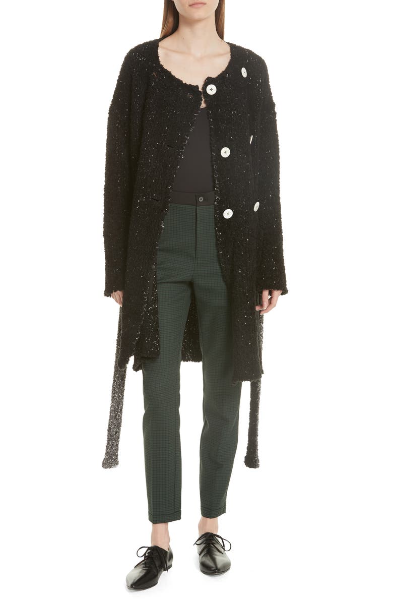 JASON WU GREY Jason Wu Bouclé Double Breasted Cardigan, Main, color, 