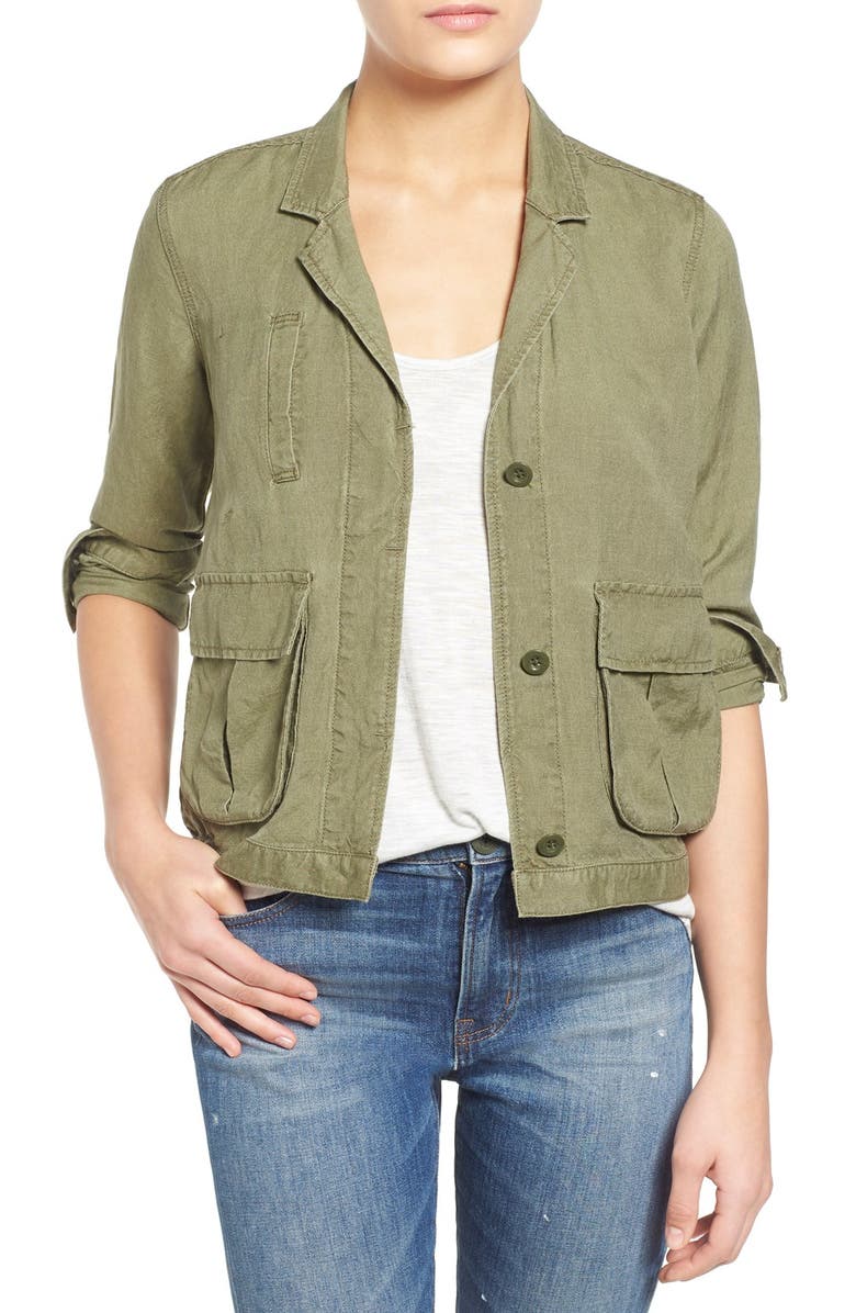 Madewell 'League' Cargo Jacket, Main, color, 