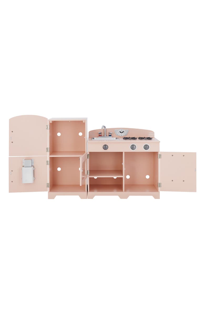 Teamson Kids Little Chef Fairfield Retro Play Kitchen, Alternate, color, 