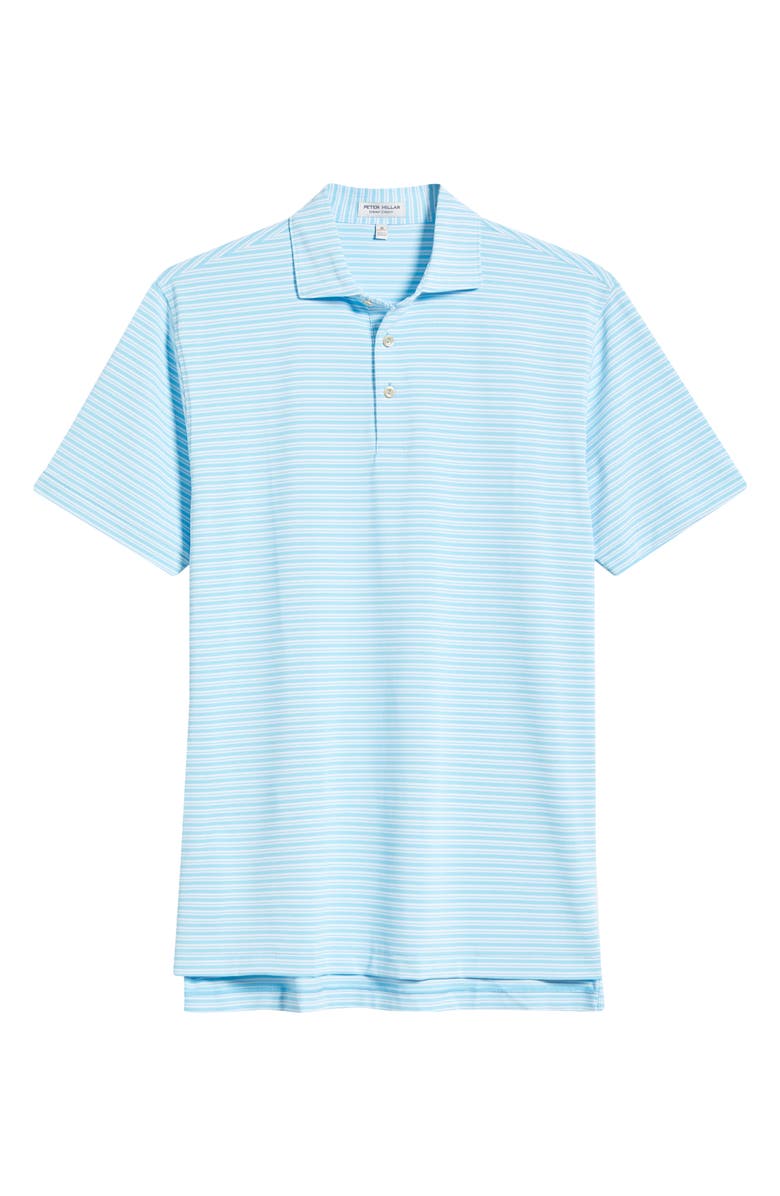 Peter Millar Dellroy Performance Mesh Polo, Alternate, color, Maya Blue