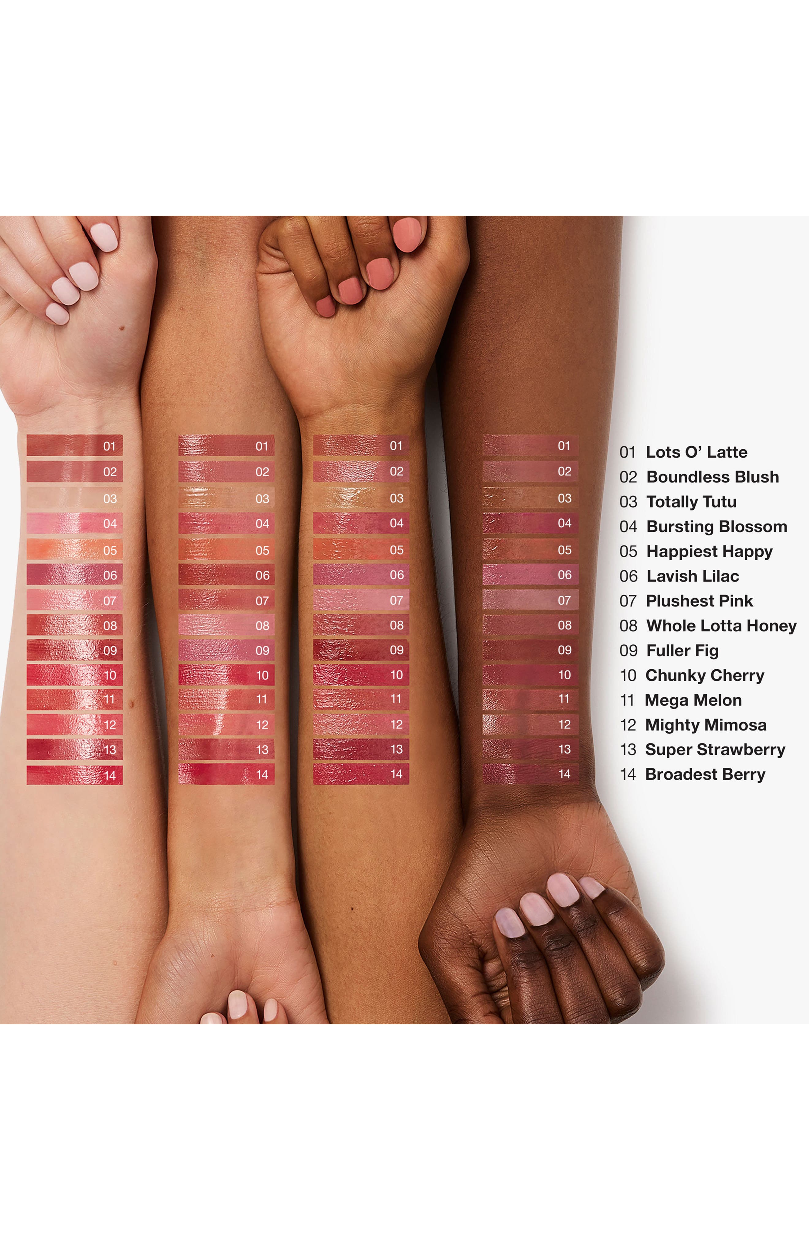 clinique vitamin c lip smoothie swatches Chubby Stick Moisturizing Lip Color Tinted Balm (Women)