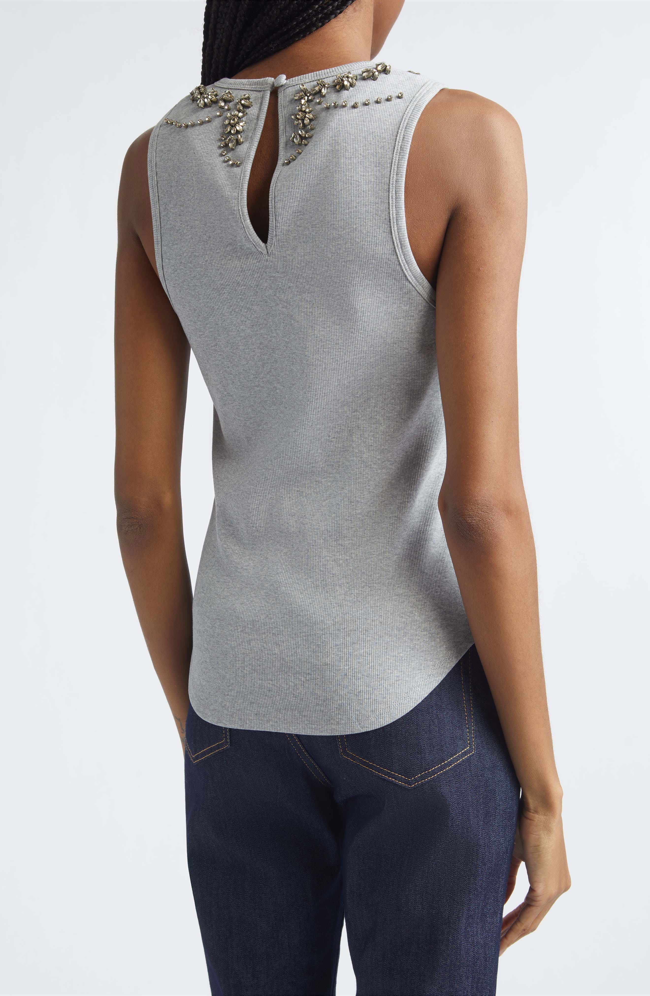 Cinq à Sept Crystal Lattice Lizzie Tank (Women) | Nordstrom