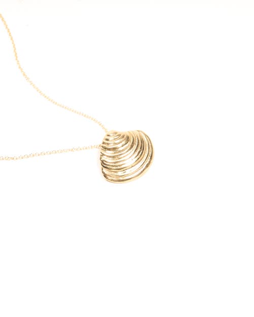 Odette New York La Plage Necklace In Brass