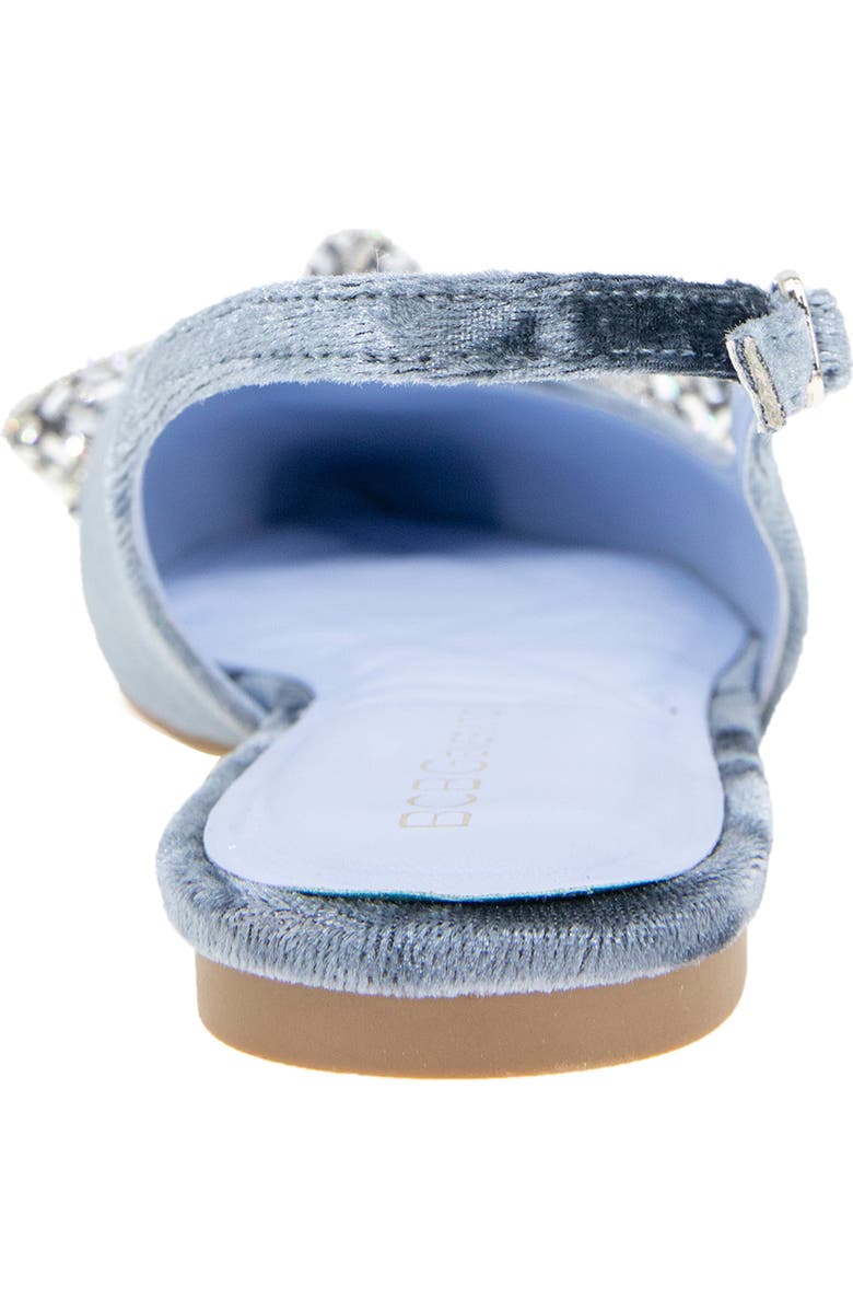 BCBGeneration Katly Slingback Pointed Toe Flat, Alternate, color, Skyway