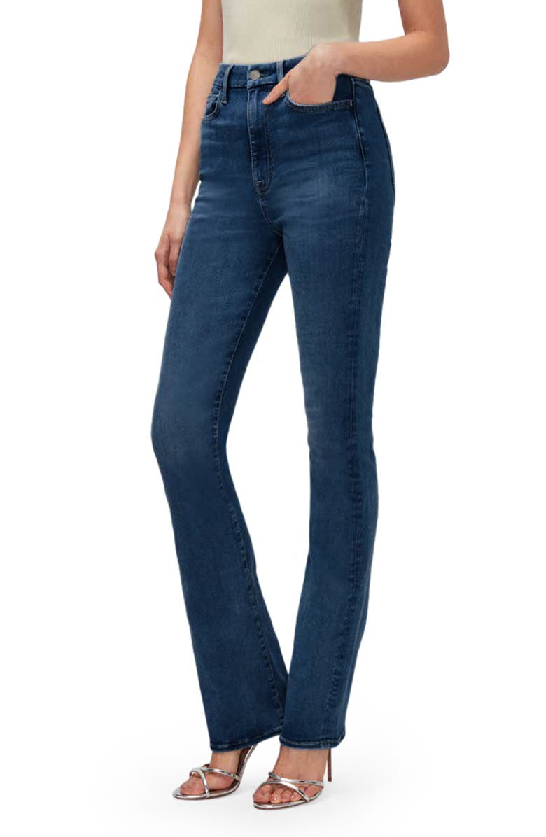 7 For All Mankind High Waist Skinny Bootcut Jeans, Main, color, Sophieblu