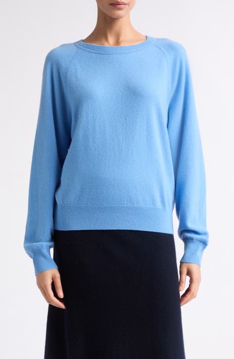 Cambrie Raglan Sleeve Cashmere Sweater
