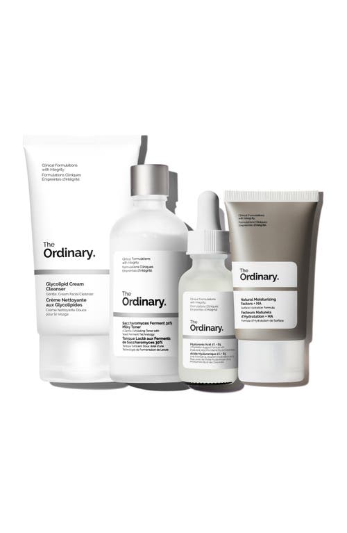 The Ordinary The Winter Skincare Gift Set For Hydration In White