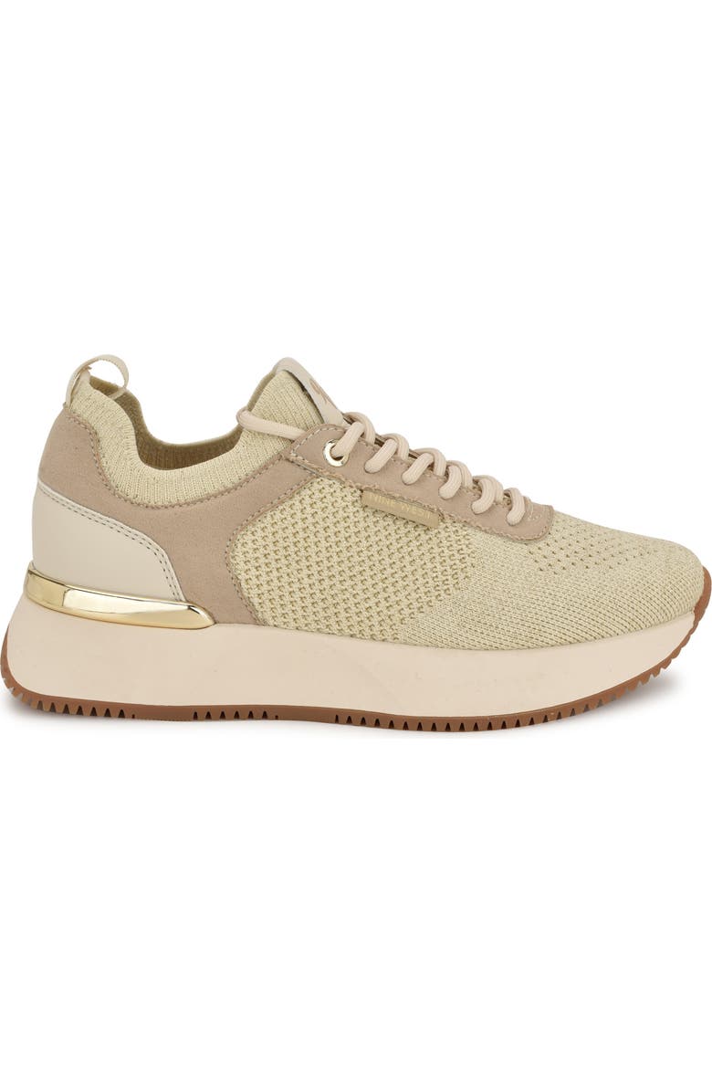 Nine West Freska Sneaker, Alternate, color, Light Natural