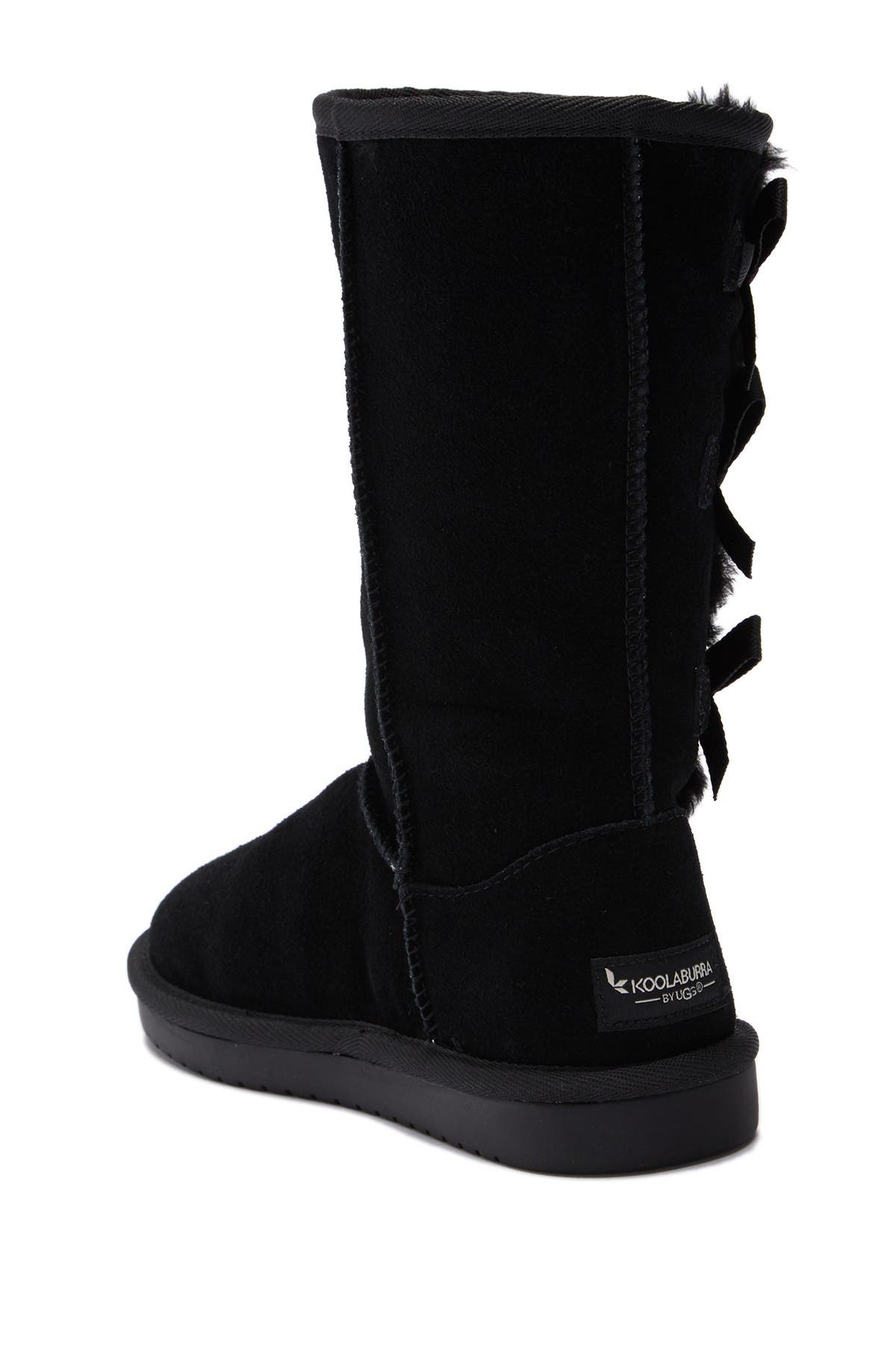 Koolaburra by UGG<sup>®</sup> Kids' Victoria Faux Fur Lined Suede Tall Boot, Alternate, color, 