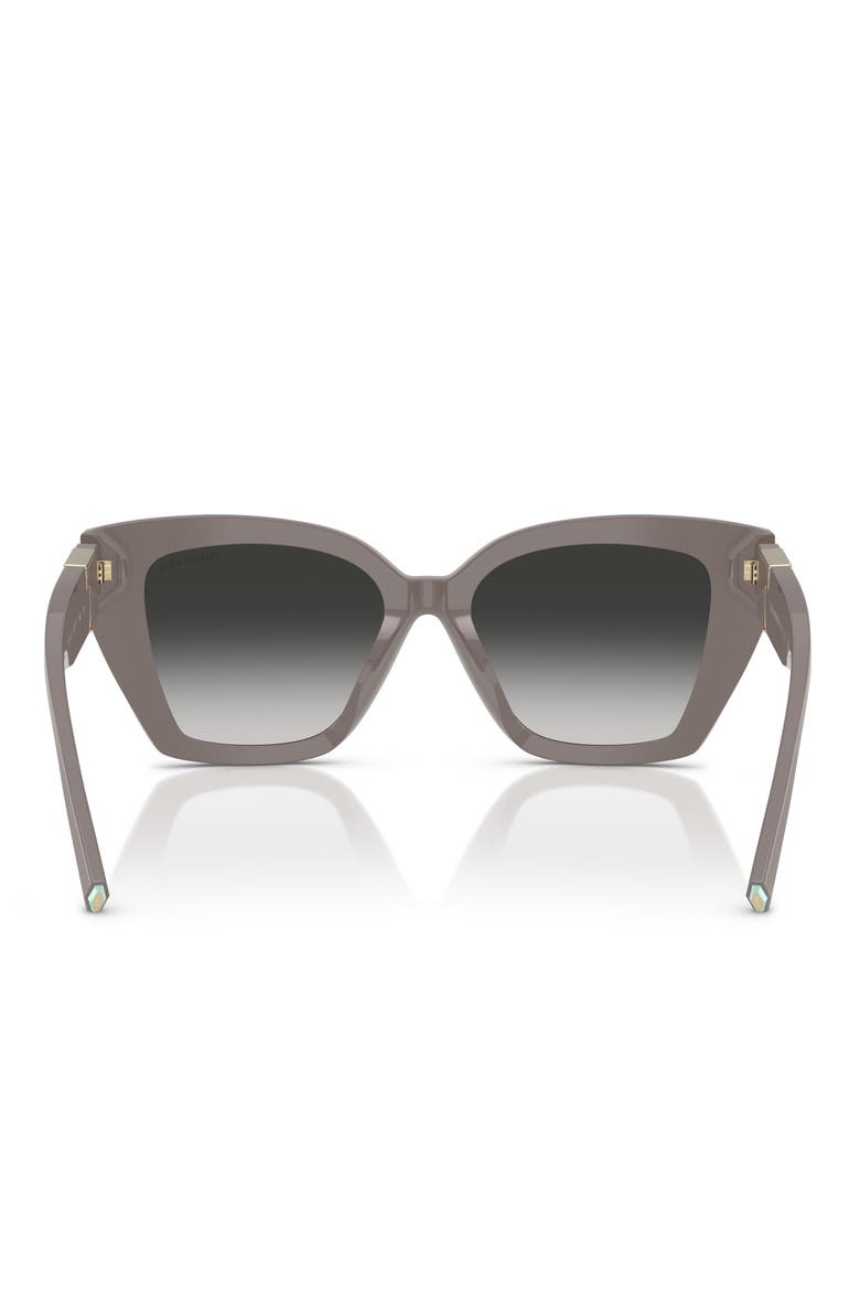 52mm Gradient Square Sunglasses, Alternate, color, CHOCOLATE TRUFFLE / GREY