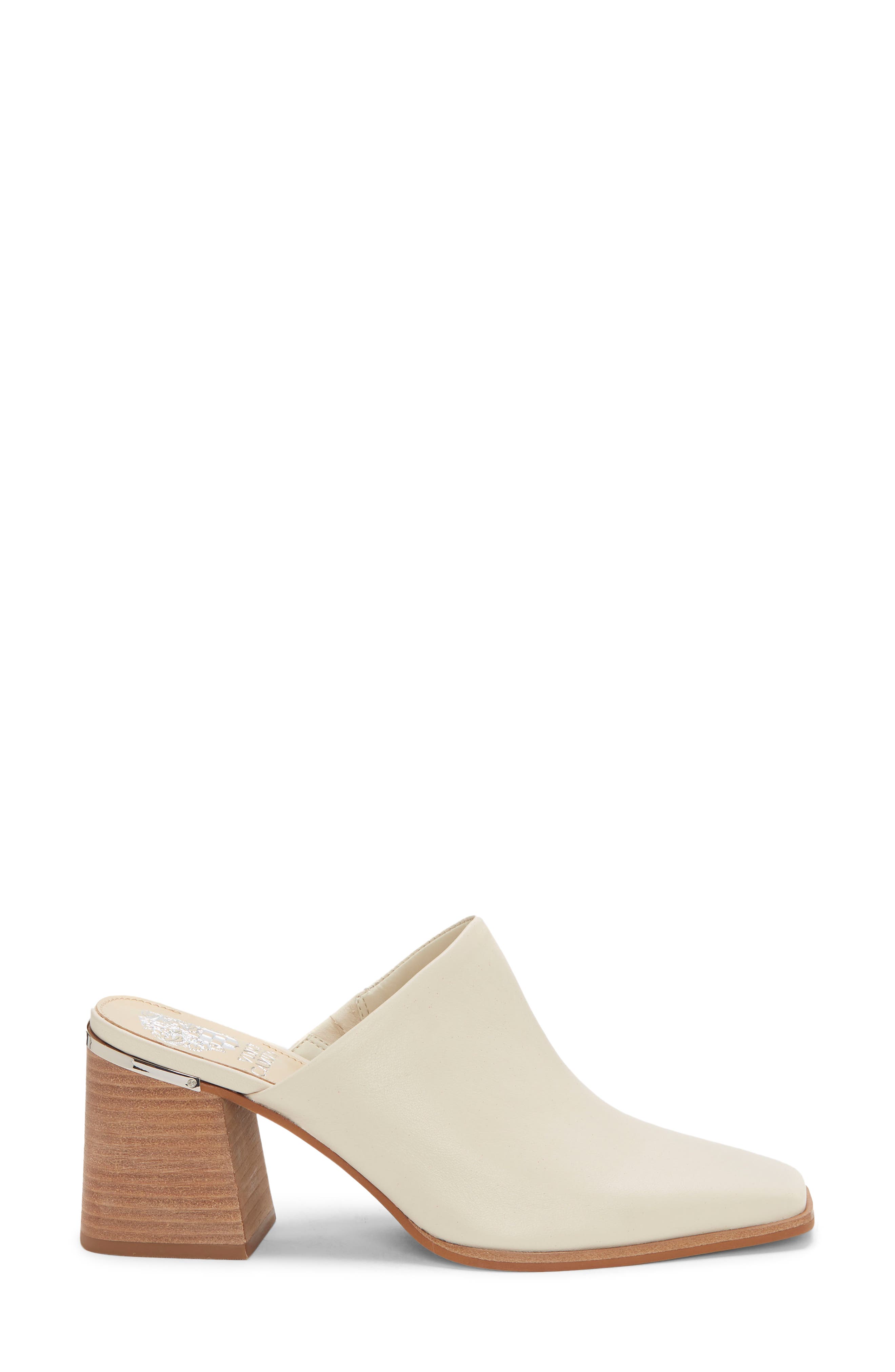 Bristina Square Toe Mule, Alternate, color, NEW CREAM BABY SHEEP
