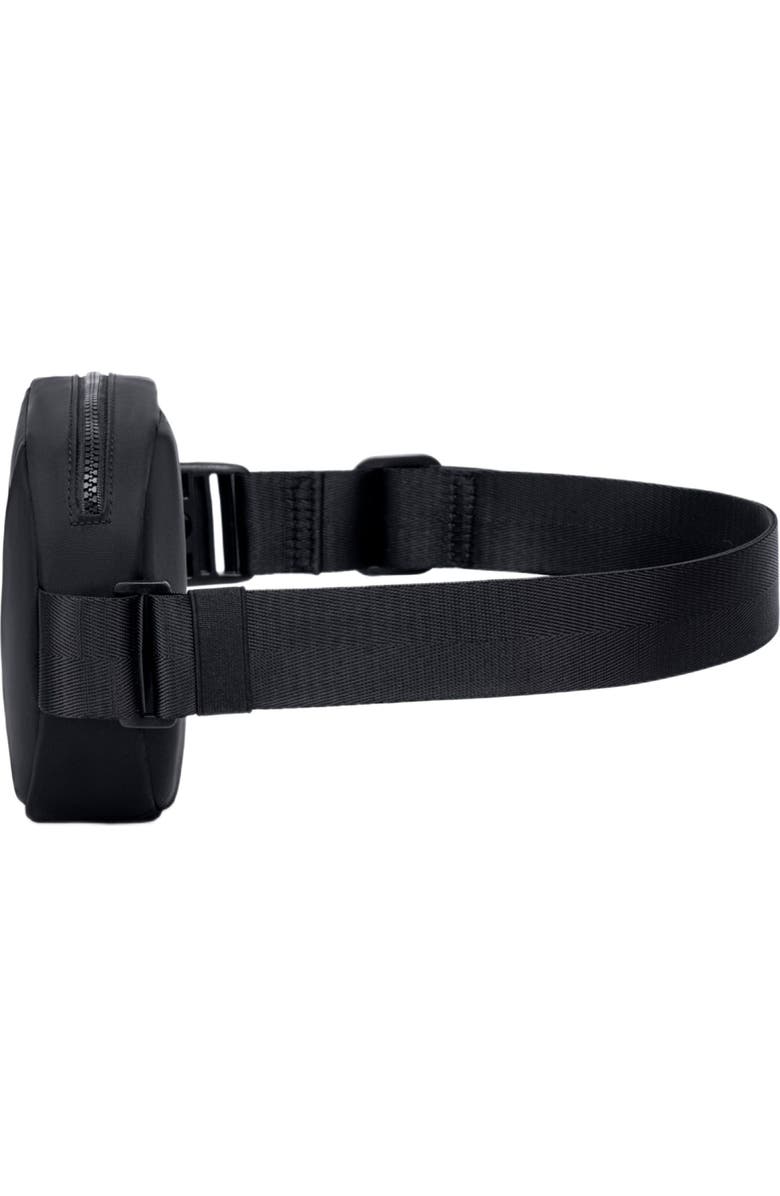 Lux and Nyx Origami Sling Belt Bag With Extender Strap, Alternate, color, Black