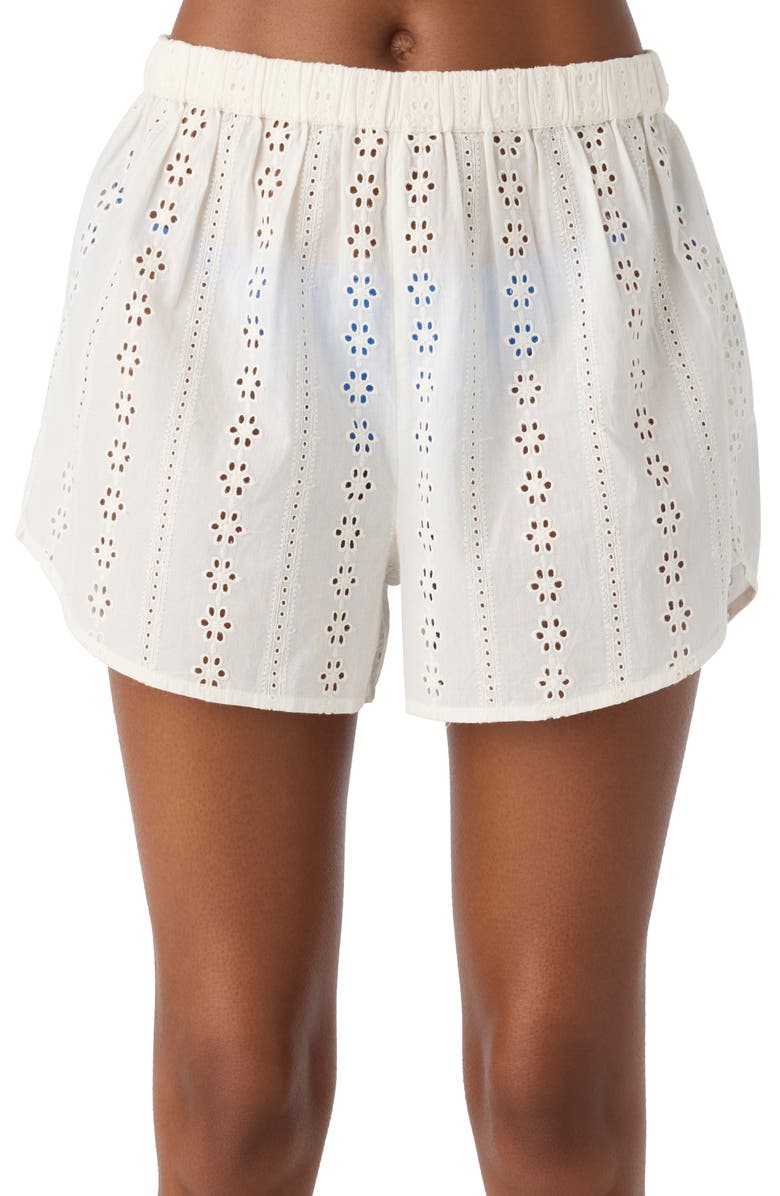 O'Neill Pam Cotton Cover-Up Shorts, Main, color,