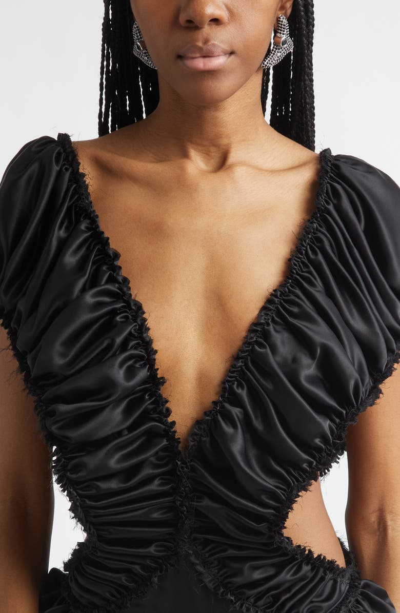 Collina Strada Super Trigon Stud Earrings, Alternate, color, Black Diamond