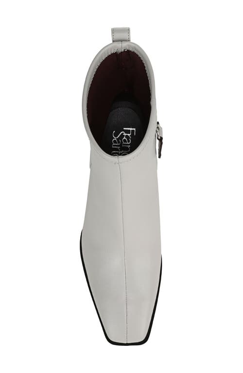 Franco Sarto Jayton Square Toe Bootie In White