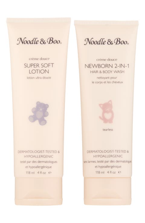 Baby Bath & Massage Gift Set