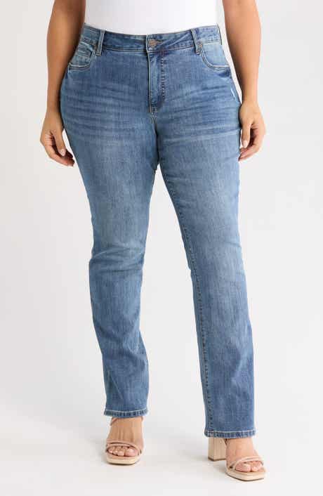 KUT from the Kloth Nicole Flap Pocket Bootcut Jeans