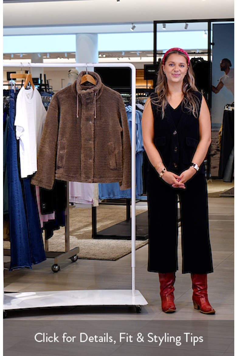 Faux Fur Shearling Jacket video