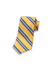 Paul Fredrick Patterned Woven Silk Tie