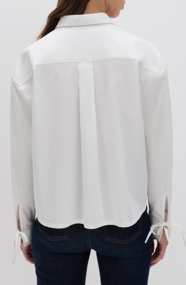M&S Swing Shirt, Alternate, color, Soft White