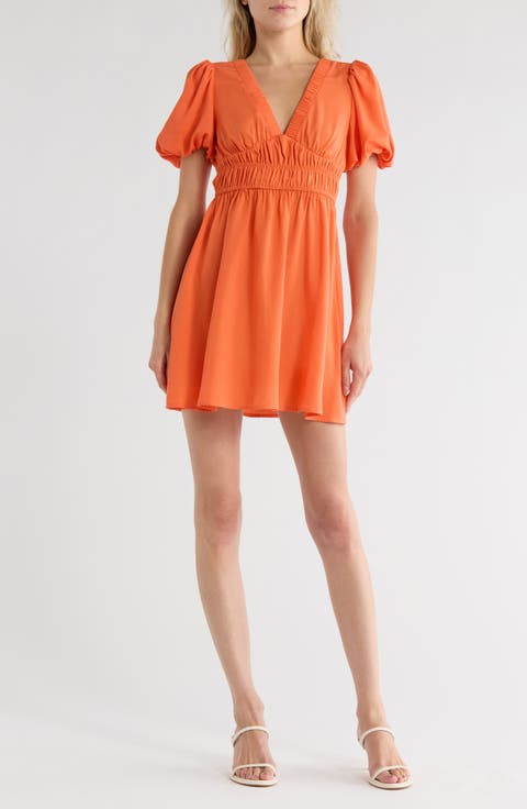 Puff Sleeve Dress
