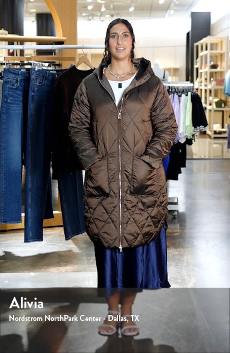 Frisco Long Quilted Jacket, sales video thumbnail